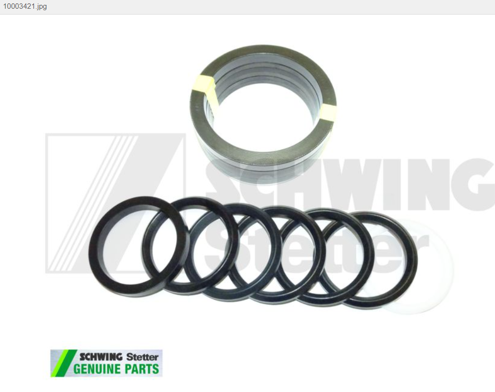 Sealing gland set