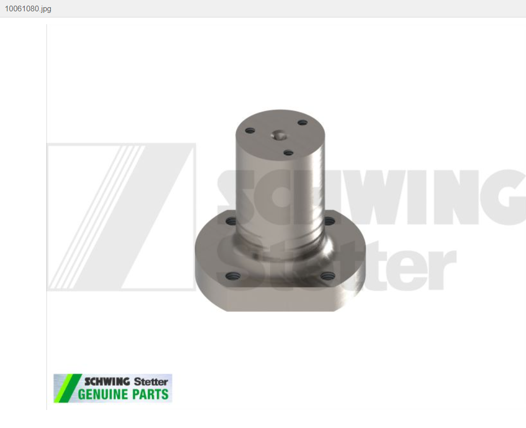 Flanged shaft