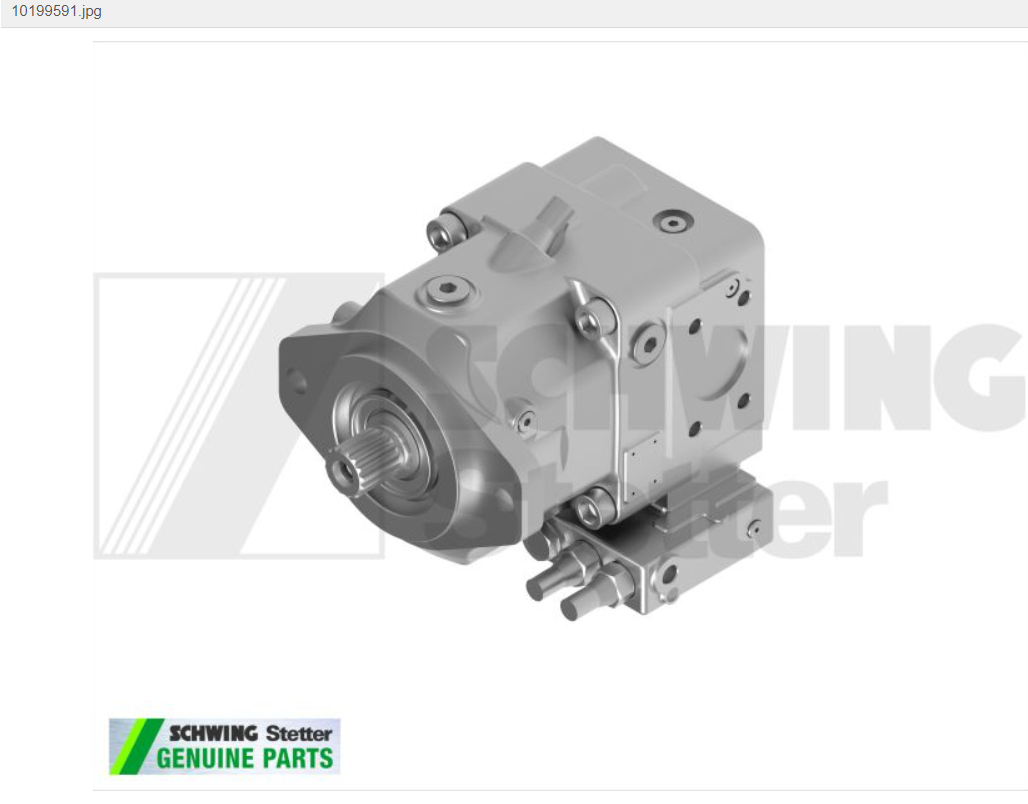 Variable displacement pump, pressure-