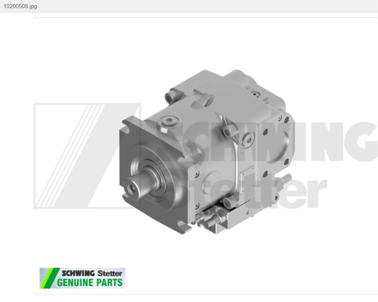 Variable displacement pump 130 ccm/U