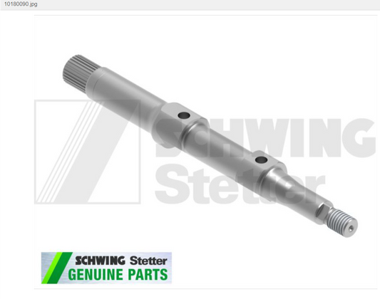 Slewing shaft
