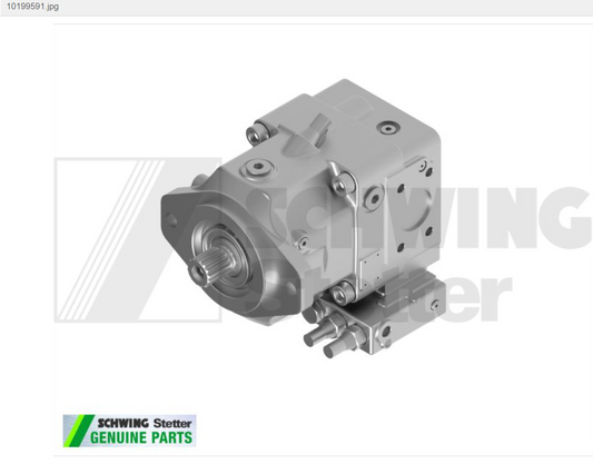 Variable displacement pump, pressure-