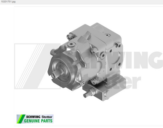 Variable displacement pump, pressure-